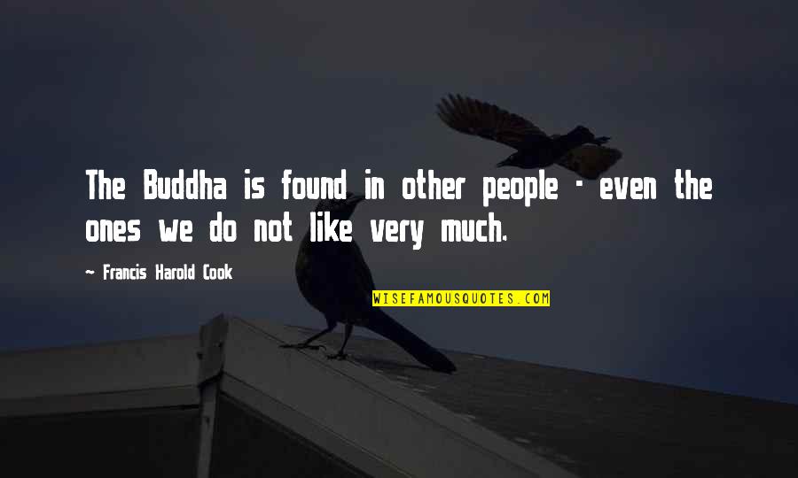 Being Tough On The Outside Quotes By Francis Harold Cook: The Buddha is found in other people -