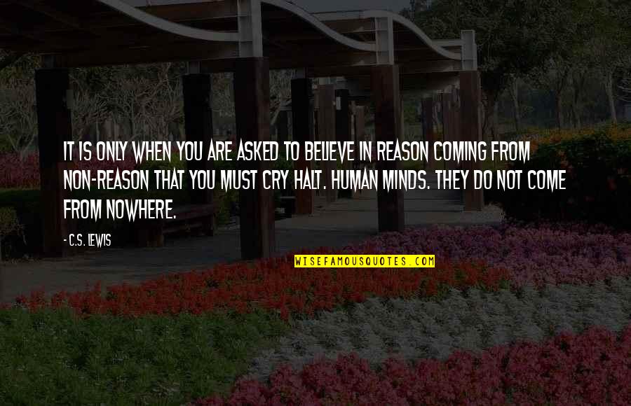 Believe In Miracle Quotes By C.S. Lewis: It is only when you are asked to Believe In Miracle Quotes By C.S. Lewis: It is only when you are asked to