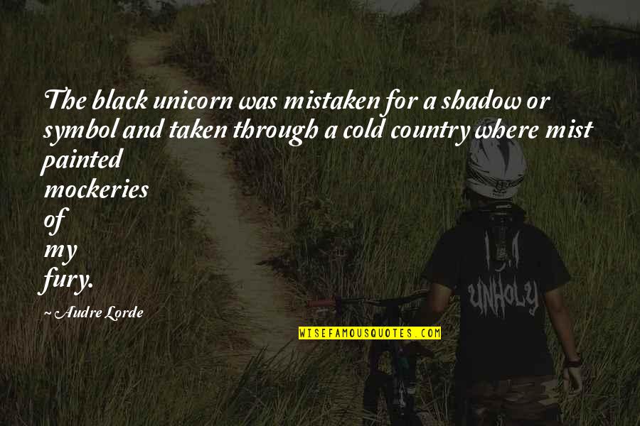 Belittles Def Quotes By Audre Lorde: The black unicorn was mistaken for a shadow