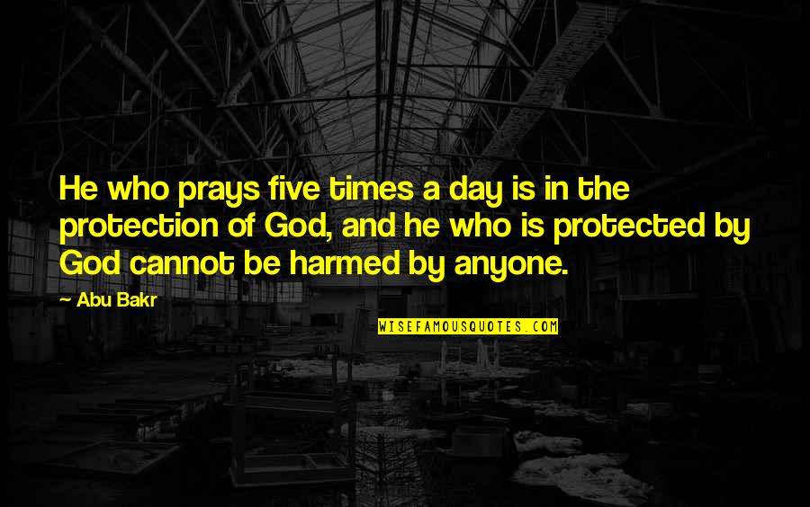 Belsen Feast Quotes By Abu Bakr: He who prays five times a day is Belsen Feast Quotes By Abu Bakr: He who prays five times a day is