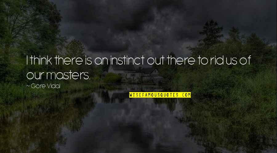 Belstone Ecoquartz Quotes By Gore Vidal: I think there is an instinct out there