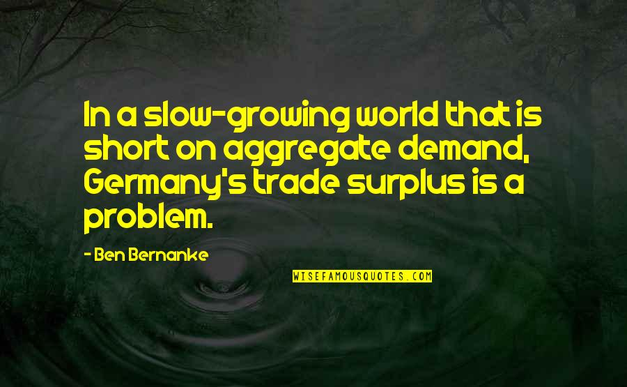 Ben Bernanke Quotes By Ben Bernanke: In a slow-growing world that is short on