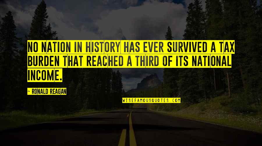 Ben Yahtzee Quotes By Ronald Reagan: No nation in history has ever survived a