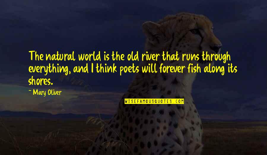 Benstead Bryans Quotes By Mary Oliver: The natural world is the old river that