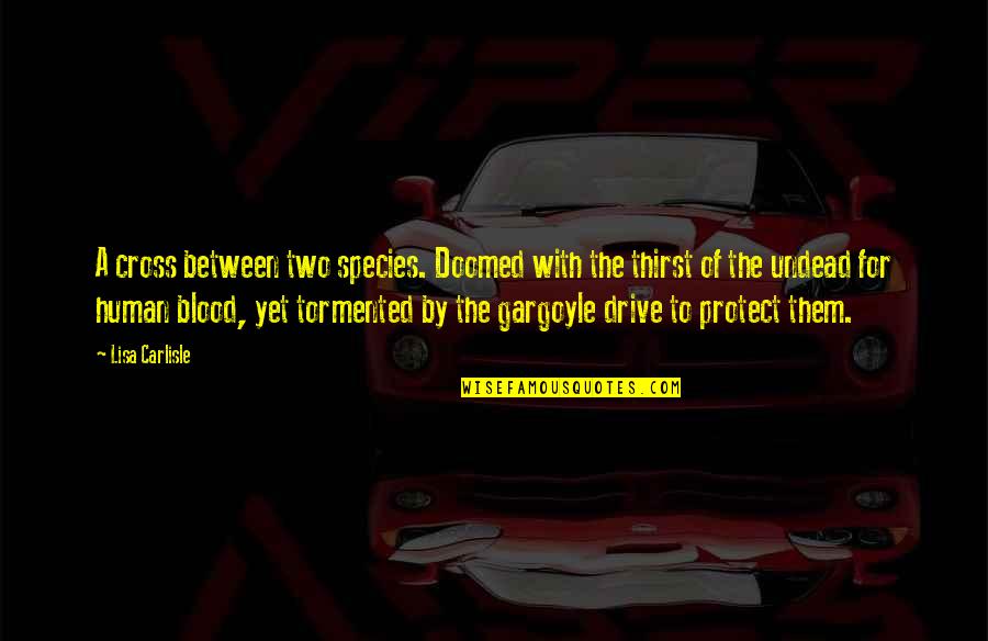 Beparents Quotes By Lisa Carlisle: A cross between two species. Doomed with the Beparents Quotes By Lisa Carlisle: A cross between two species. Doomed with the