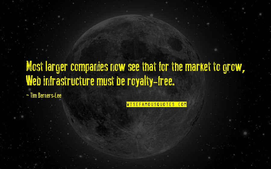 Berners Quotes By Tim Berners-Lee: Most larger companies now see that for the