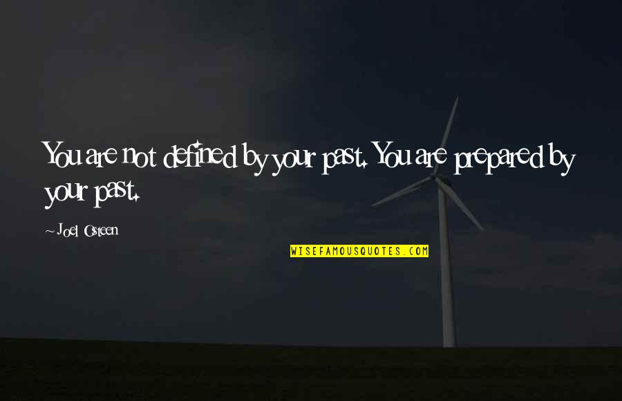 Bertignac Louis Quotes By Joel Osteen: You are not defined by your past. You