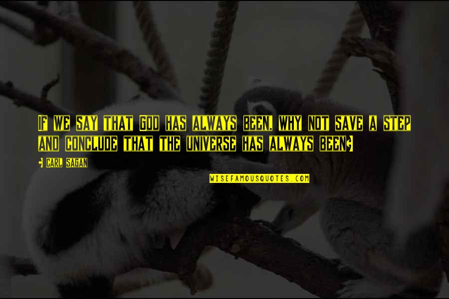 Bertoglio Transfermarkt Quotes By Carl Sagan: If we say that God has always been, Bertoglio Transfermarkt Quotes By Carl Sagan: If we say that God has always been,