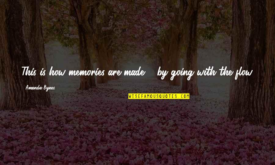 Best Amanda Bynes Quotes By Amanda Bynes: This is how memories are made ... by