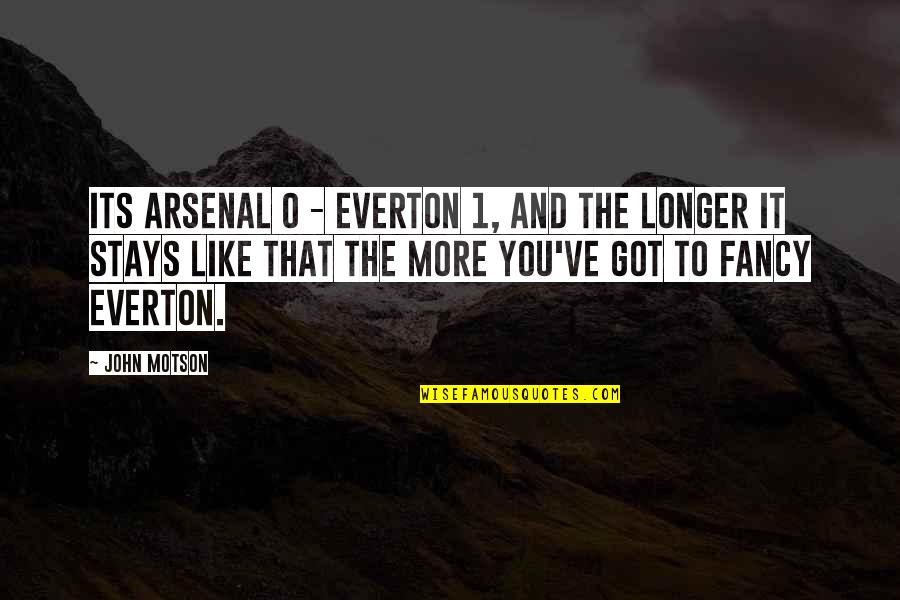 Best Arsenal Quotes By John Motson: Its Arsenal