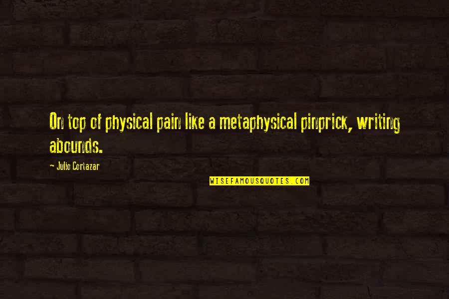 Best Cortazar Quotes By Julio Cortazar: On top of physical pain like a metaphysical