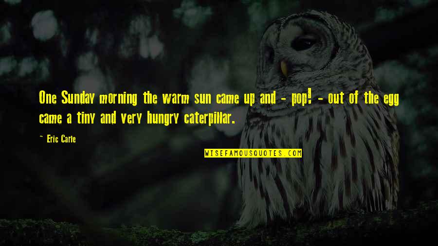 Best Egg Quotes By Eric Carle: One Sunday morning the warm sun came up Best Egg Quotes By Eric Carle: One Sunday morning the warm sun came up
