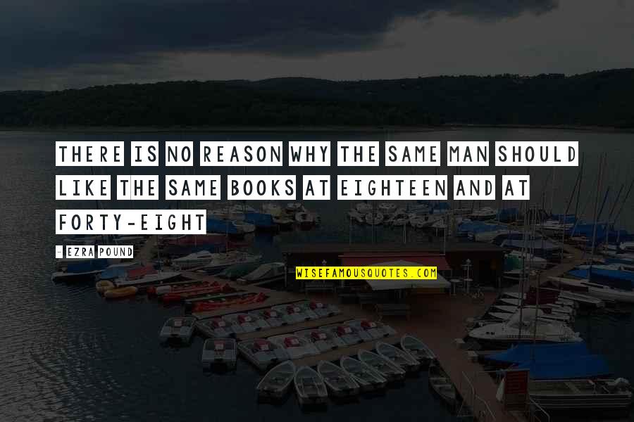 Best Ezra Pound Quotes By Ezra Pound: There is no reason why the same man Best Ezra Pound Quotes By Ezra Pound: There is no reason why the same man