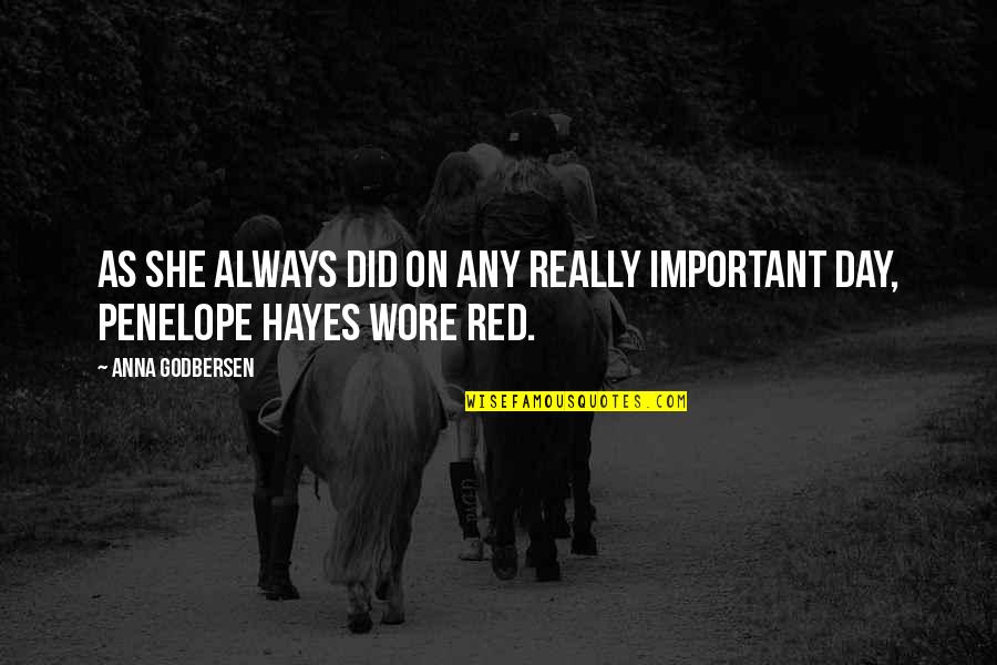 Best Fashion Quotes By Anna Godbersen: As she always did on any really important