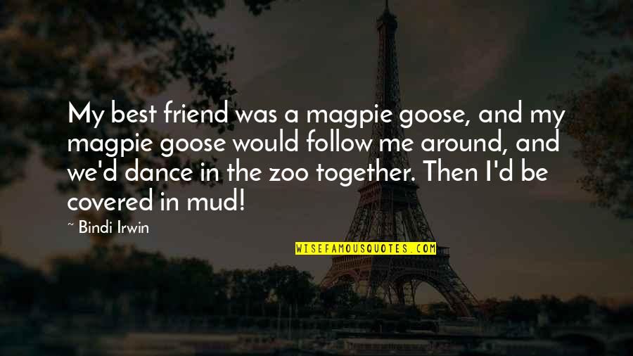 Best Friend And Friend Quotes By Bindi Irwin: My best friend was a magpie goose, and