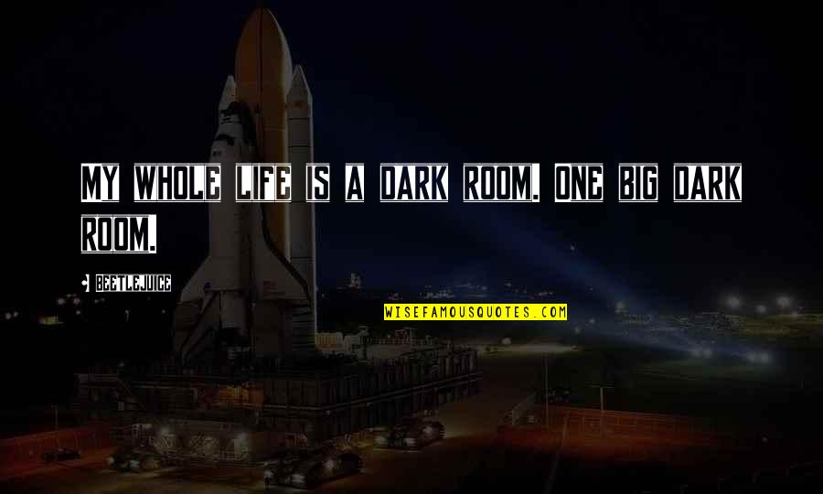 Best Friend Replaced Quotes By Beetlejuice: My whole life is a dark room. One Best Friend Replaced Quotes By Beetlejuice: My whole life is a dark room. One