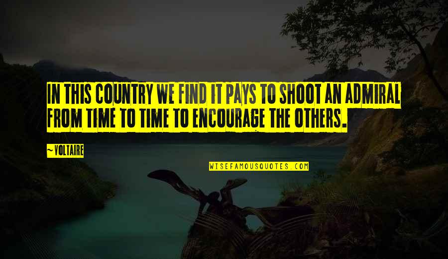 Best Inspiring Anime Quotes By Voltaire: In this country we find it pays to Best Inspiring Anime Quotes By Voltaire: In this country we find it pays to