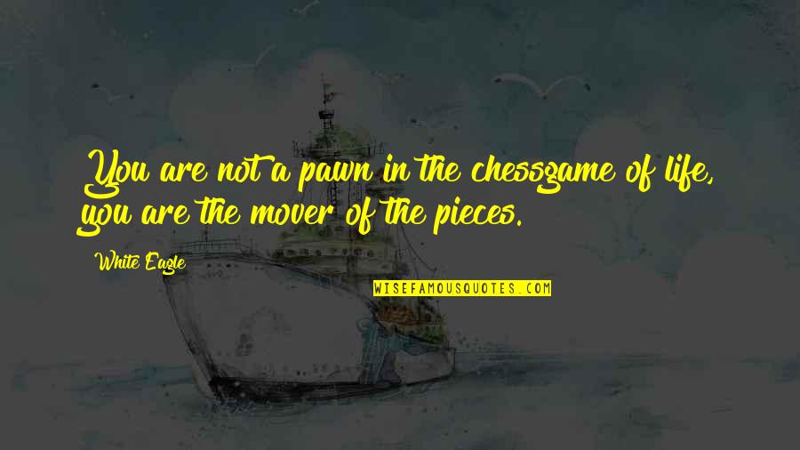 Best Mover Quotes By White Eagle: You are not a pawn in the chessgame