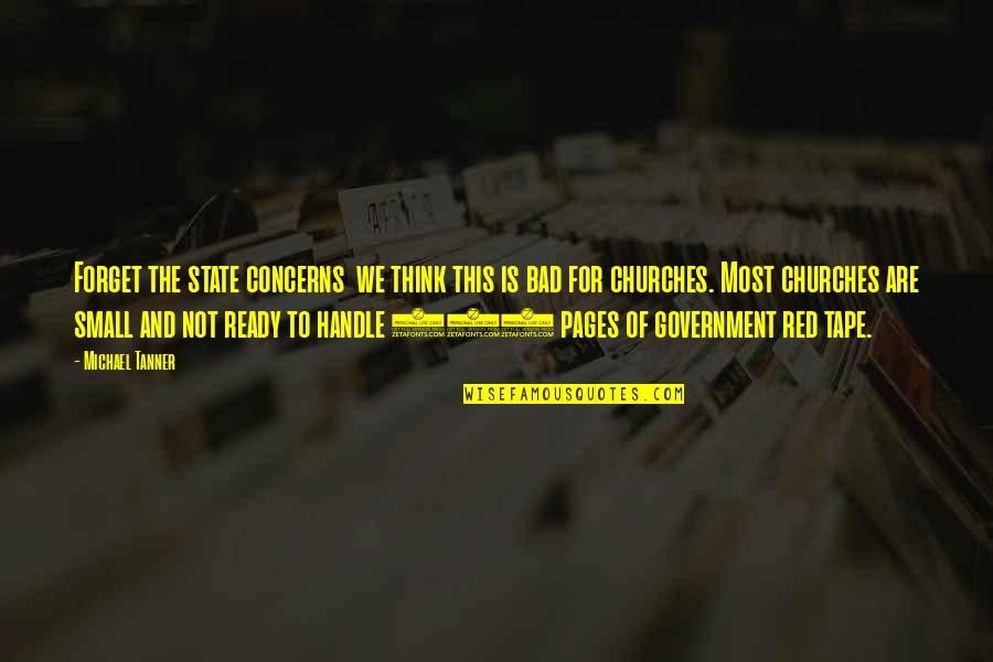 Best Pages Of Quotes By Michael Tanner: Forget the state concerns we think this is