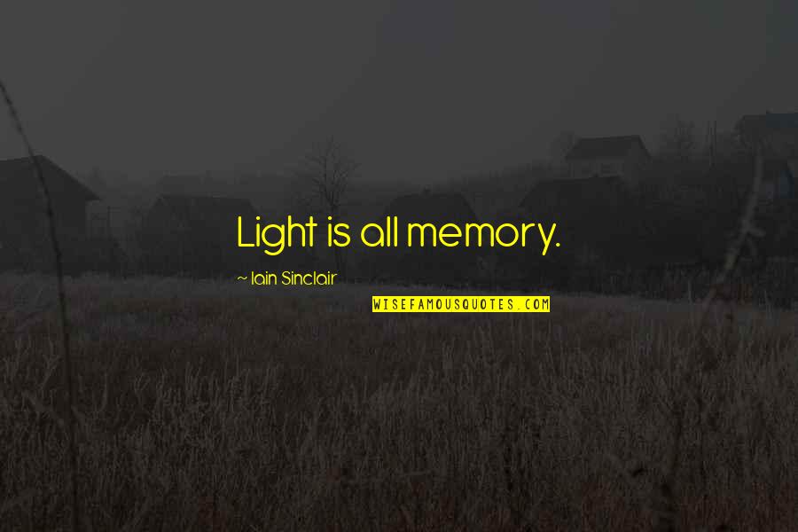 Best Place To Get Insurance Quotes By Iain Sinclair: Light is all memory.