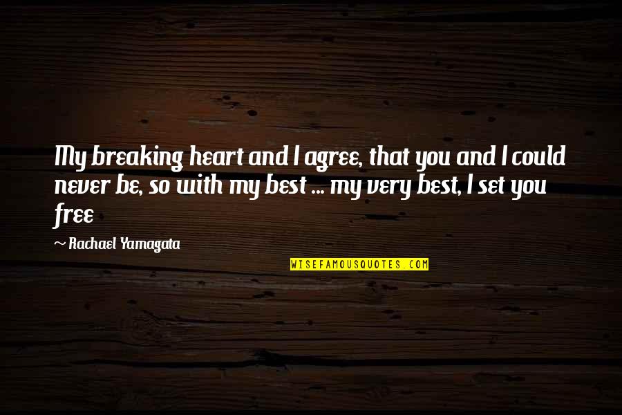 Best Scooby Doo Cartoon Quotes By Rachael Yamagata: My breaking heart and I agree, that you Best Scooby Doo Cartoon Quotes By Rachael Yamagata: My breaking heart and I agree, that you