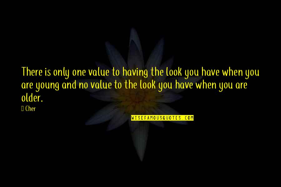 Best Setswana Quotes By Cher: There is only one value to having the
