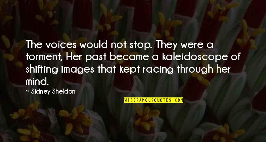 Best Sheldon Quotes By Sidney Sheldon: The voices would not stop. They were a