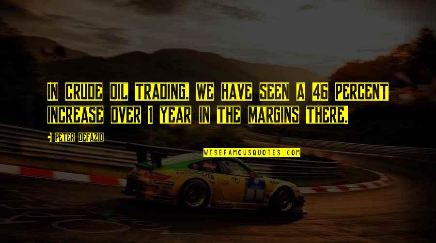 Best Trading Quotes By Peter DeFazio: In crude oil trading, we have seen a Best Trading Quotes By Peter DeFazio: In crude oil trading, we have seen a