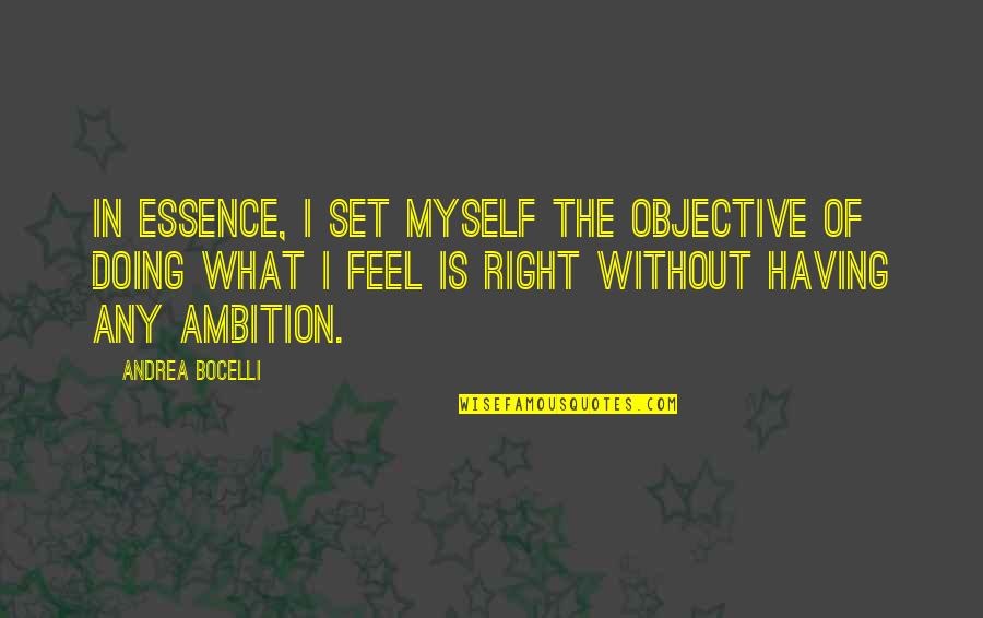 Best Tumblr Themes For Quotes By Andrea Bocelli: In essence, I set myself the objective of