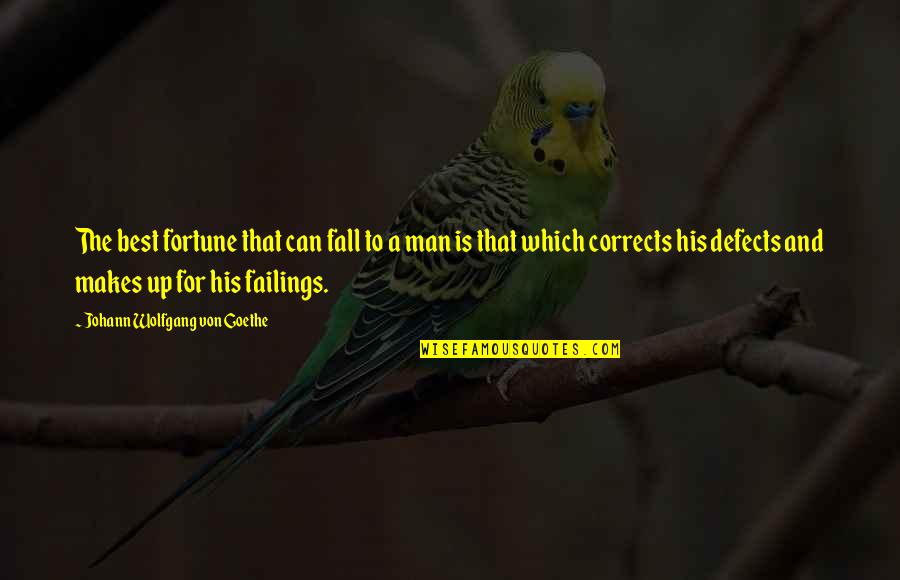 Best Which Quotes By Johann Wolfgang Von Goethe: The best fortune that can fall to a Best Which Quotes By Johann Wolfgang Von Goethe: The best fortune that can fall to a