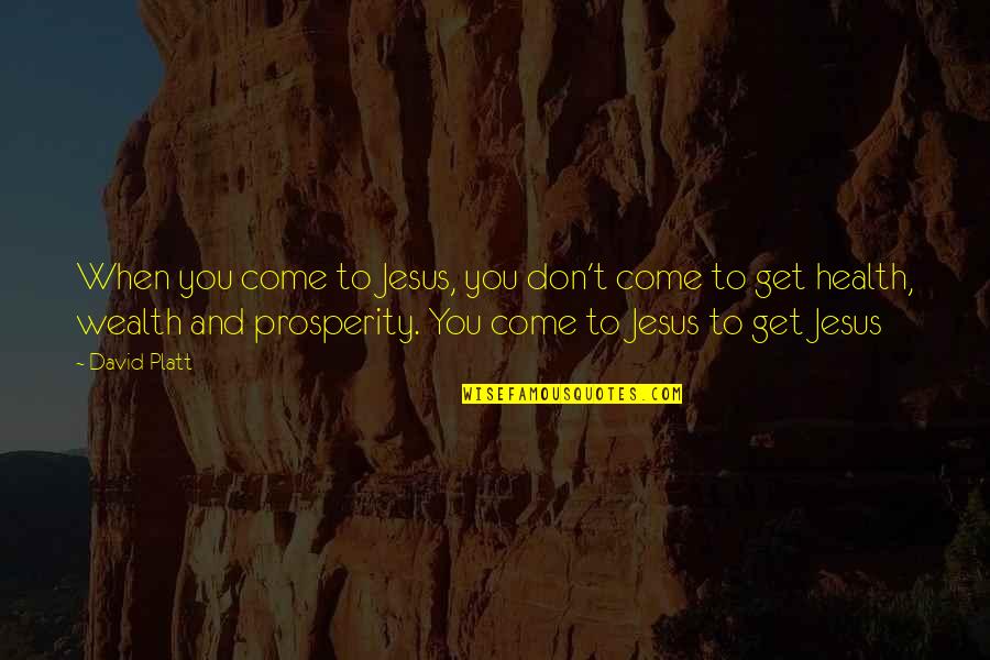 Betty Stam Quotes By David Platt: When you come to Jesus, you don't come