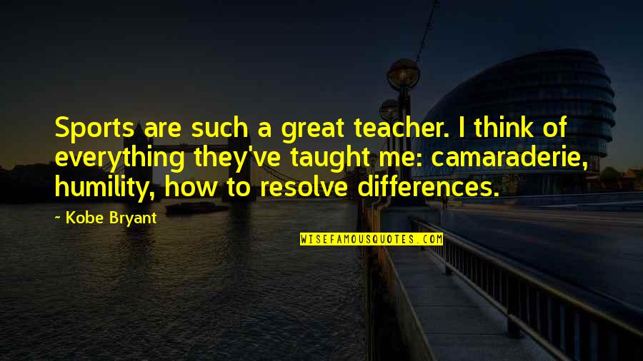 Bhushan Gagrani Quotes By Kobe Bryant: Sports are such a great teacher. I think Bhushan Gagrani Quotes By Kobe Bryant: Sports are such a great teacher. I think