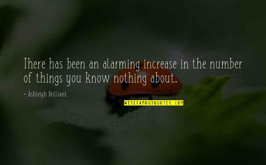 Bicon Quotes By Ashleigh Brilliant: There has been an alarming increase in the Bicon Quotes By Ashleigh Brilliant: There has been an alarming increase in the