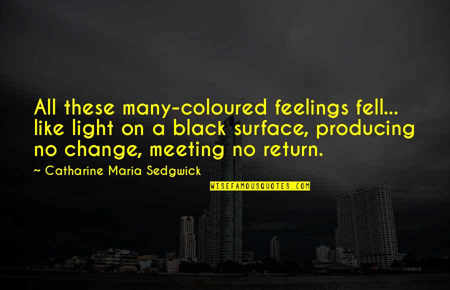 Bidlo Wikipedia Quotes By Catharine Maria Sedgwick: All these many-coloured feelings fell... like light on Bidlo Wikipedia Quotes By Catharine Maria Sedgwick: All these many-coloured feelings fell... like light on