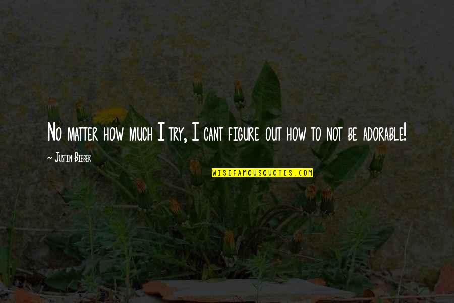 Bieber Quotes By Justin Bieber: No matter how much I try, I cant Bieber Quotes By Justin Bieber: No matter how much I try, I cant