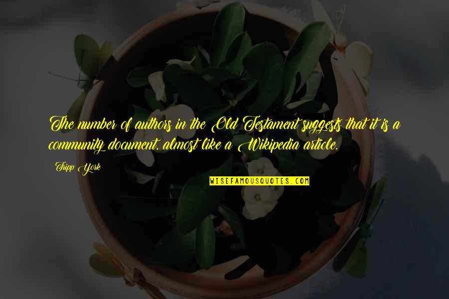 Bifta Gta Quotes By Tripp York: The number of authors in the Old Testament Bifta Gta Quotes By Tripp York: The number of authors in the Old Testament