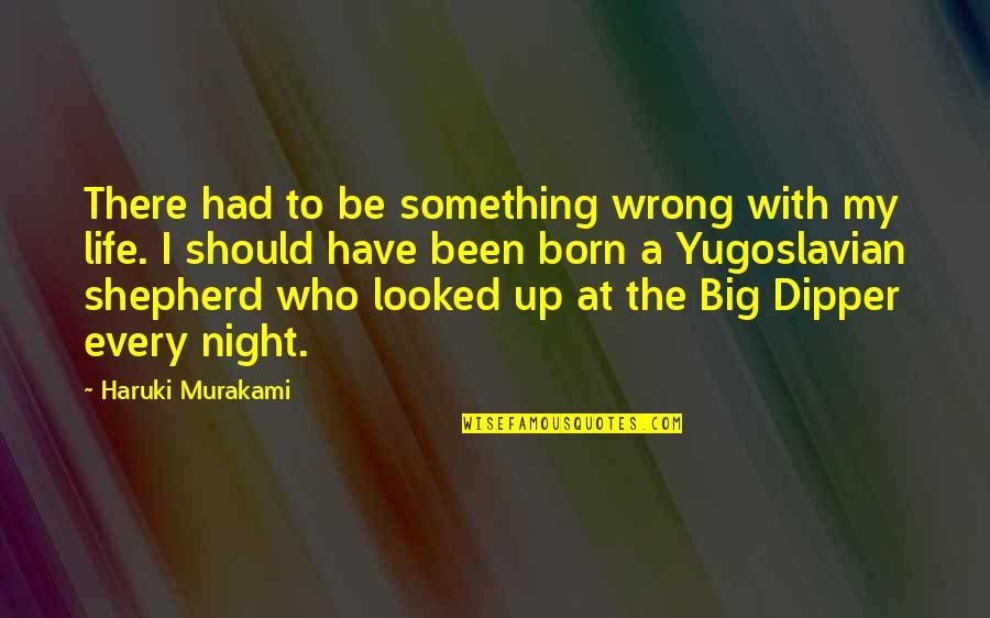 Big Dipper Quotes By Haruki Murakami: There had to be something wrong with my Big Dipper Quotes By Haruki Murakami: There had to be something wrong with my