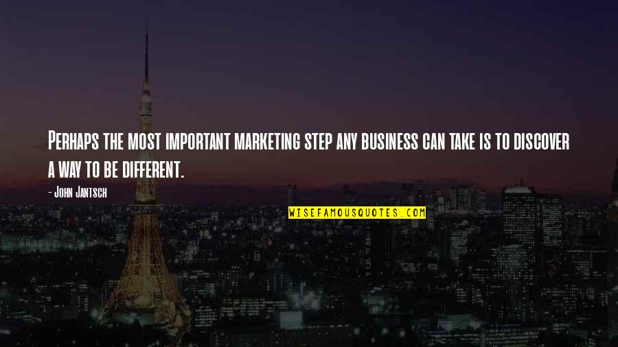 Bigelows Seafood Quotes By John Jantsch: Perhaps the most important marketing step any business Bigelows Seafood Quotes By John Jantsch: Perhaps the most important marketing step any business