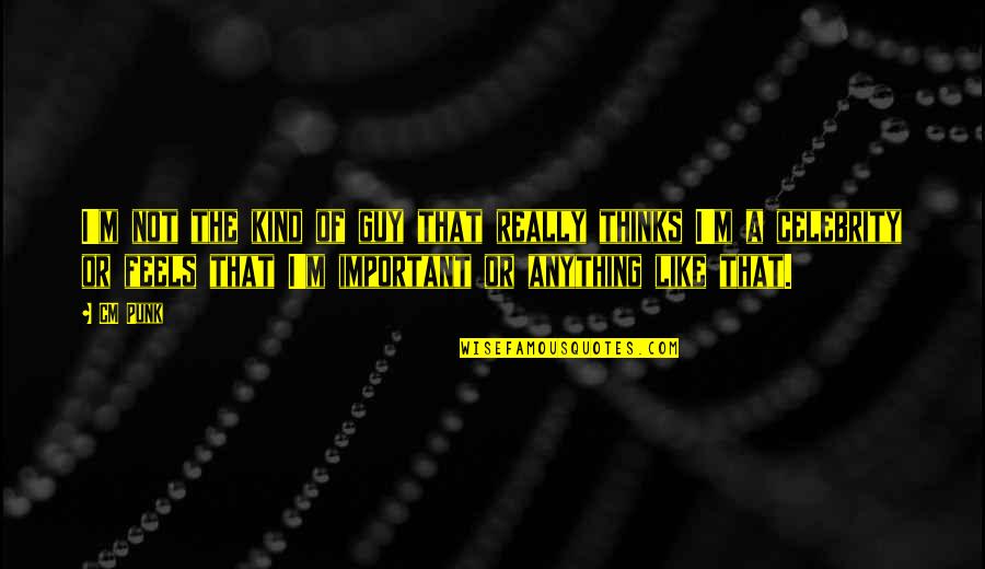 Bikie Wars Brothers In Arms Quotes By CM Punk: I'm not the kind of guy that really Bikie Wars Brothers In Arms Quotes By CM Punk: I'm not the kind of guy that really