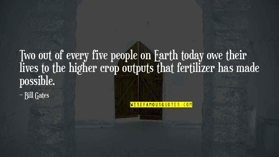 Bill Gates Too Many People Quotes By Bill Gates: Two out of every five people on Earth