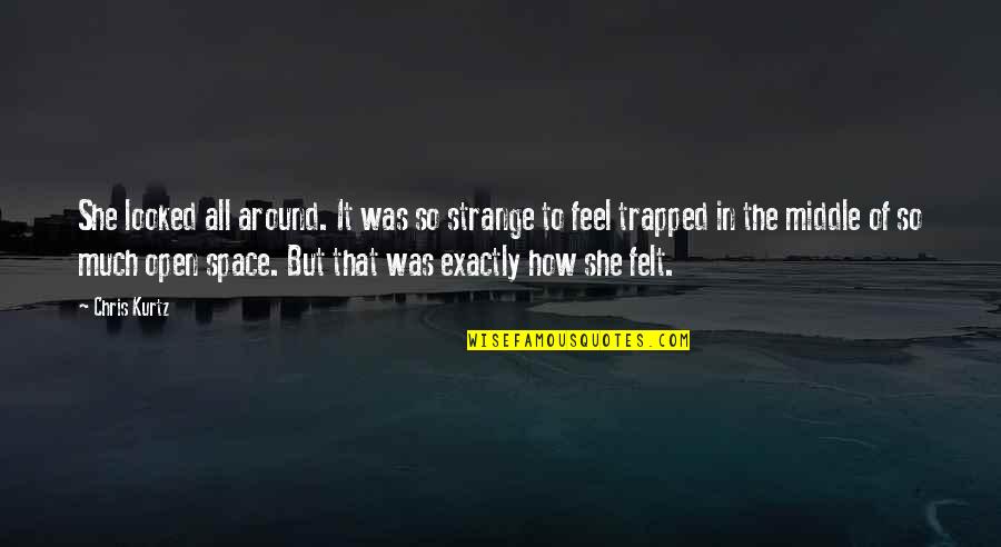 Bill Mcdonagh Quotes By Chris Kurtz: She looked all around. It was so strange