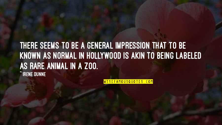 Billy Joel Graduation Quotes By Irene Dunne: There seems to be a general impression that