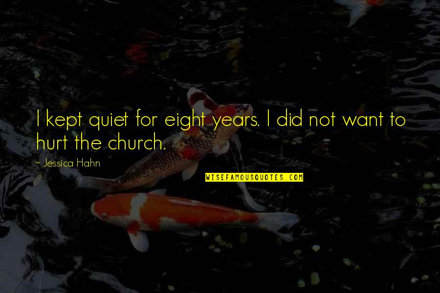 Binabalewala Music Tagalog Quotes By Jessica Hahn: I kept quiet for eight years. I did