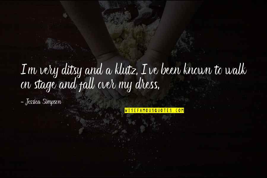 Birgfelds Bicycle Quotes By Jessica Simpson: I'm very ditsy and a klutz. I've been Birgfelds Bicycle Quotes By Jessica Simpson: I'm very ditsy and a klutz. I've been