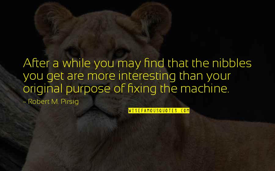 Birra Birra Quotes By Robert M. Pirsig: After a while you may find that the Birra Birra Quotes By Robert M. Pirsig: After a while you may find that the