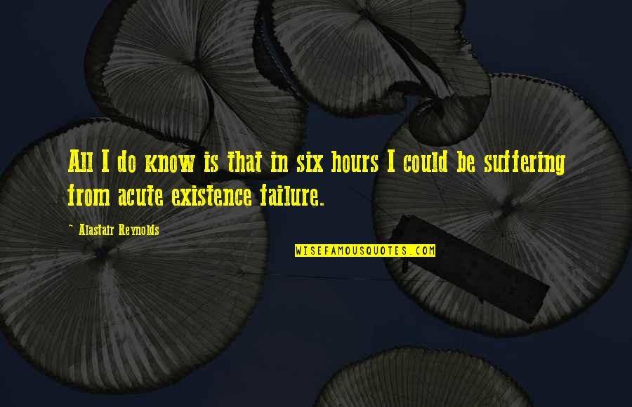 Bitsuisse Quotes By Alastair Reynolds: All I do know is that in six