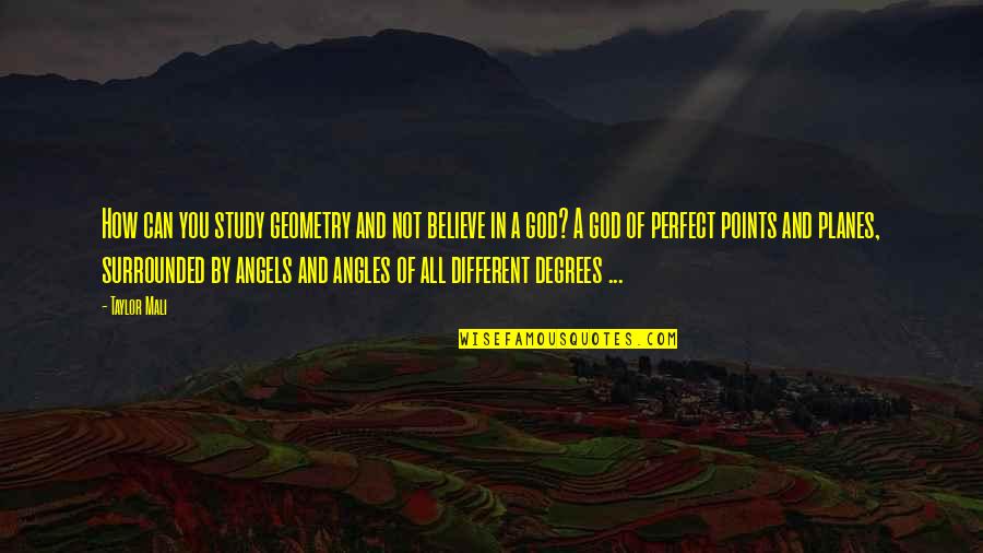 Bitter Aftertaste Quotes By Taylor Mali: How can you study geometry and not believe Bitter Aftertaste Quotes By Taylor Mali: How can you study geometry and not believe