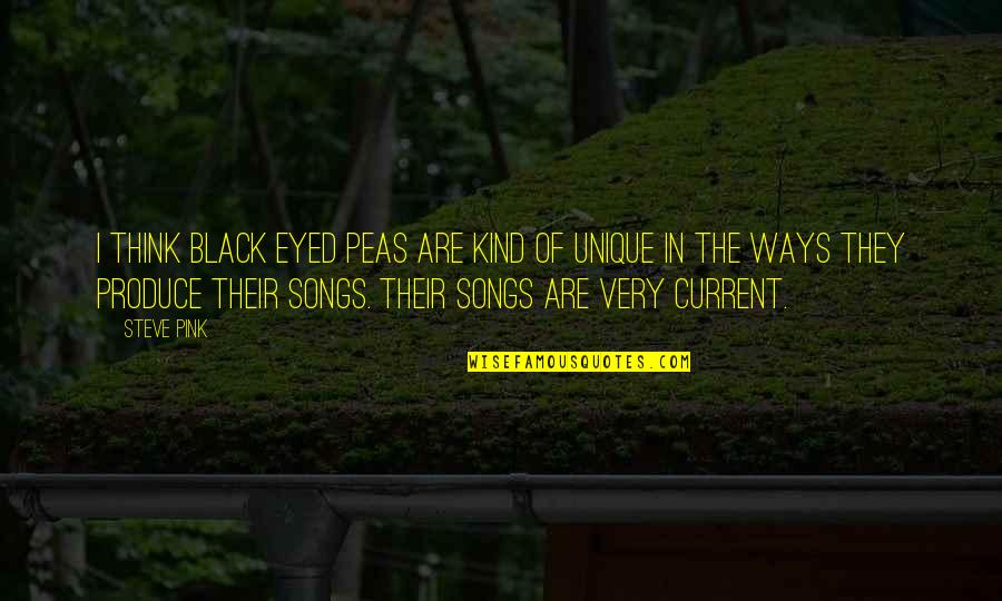 Black Eyed Peas Quotes By Steve Pink: I think Black Eyed Peas are kind of