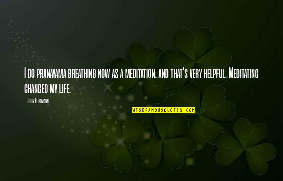 Black Ops 2 Origins Nikolai Quotes By John Feldmann: I do pranayama breathing now as a meditation,