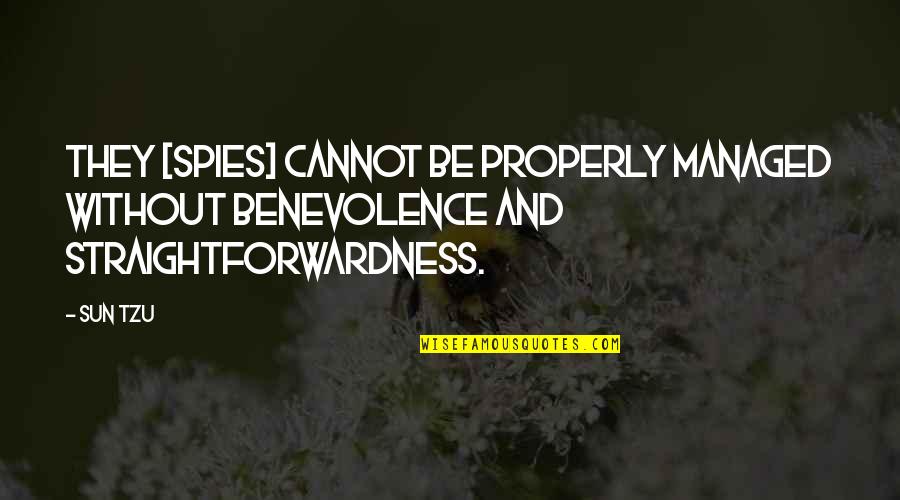 Black Ops Cold War Quotes By Sun Tzu: They [spies] cannot be properly managed without benevolence